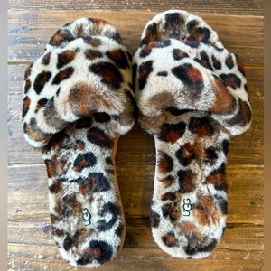 UGG Cozette Leopard Slippers